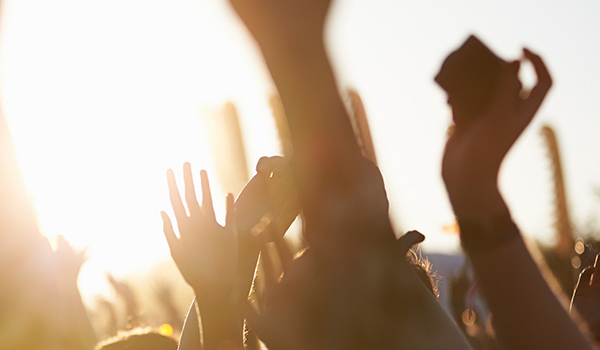 Mit Kontaktlinsen zum Festival