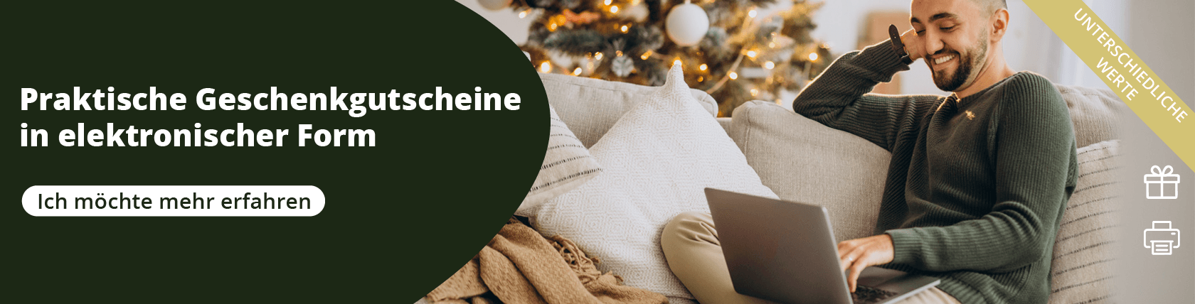 Praktische Geschenkgutscheine in elektronischer Form
