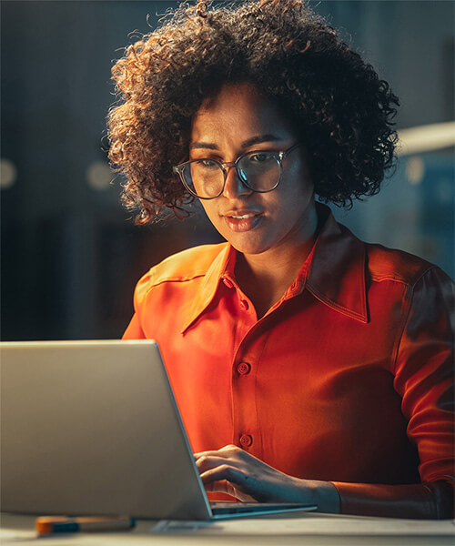 Computerbrille für Damen mit Blaulichtfilter