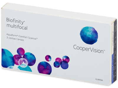 Biofinity Multifocal (3 Linsen) - Multifokale Kontaktlinsen