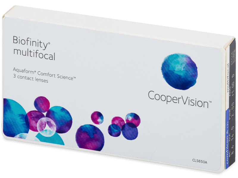 Biofinity Multifocal (3 Linsen) - Multifokale Kontaktlinsen