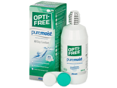 Pflegemittel OPTI-FREE PureMoist 300 ml - Reinigungslösung 