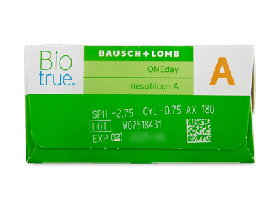 Biotrue ONEday for Astigmatism (30 Kontaktlinsen) - Vorschau