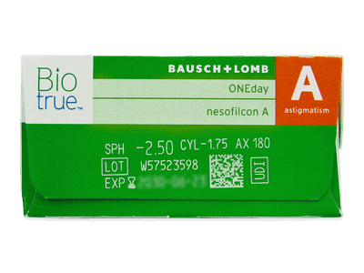 Biotrue ONEday for Astigmatism (90 Kontaktlinsen) - Vorschau