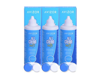 Pflegemittel Avizor All Clean Soft 3x 350 ml 