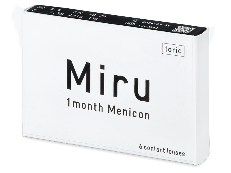Miru 1month Menicon toric (6 Linsen) - Torische Kontaktlinsen