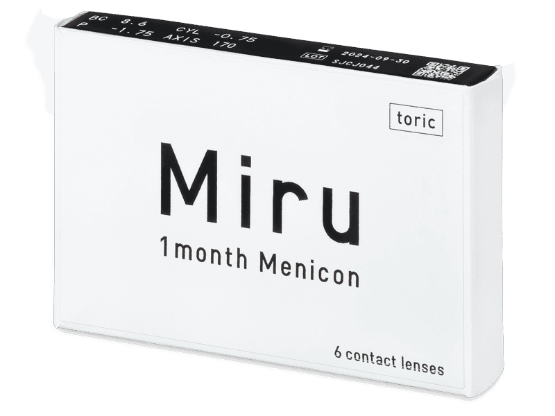 Miru 1month Menicon toric (6 Linsen) - Torische Kontaktlinsen