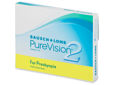 PureVision 2 for Presbyopia (3 Linsen) - Multifokale Kontaktlinsen