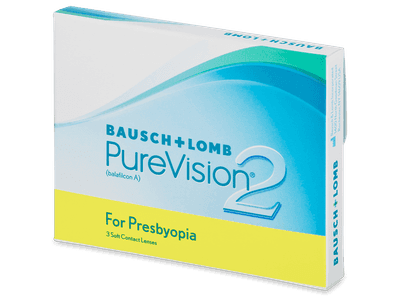 PureVision 2 for Presbyopia (3 Linsen) - Multifokale Kontaktlinsen