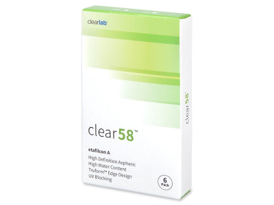 Clear 58 (6 Linsen) - Älteres Design