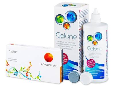 Proclear Sphere (6 Linsen) + Gelone 360ml