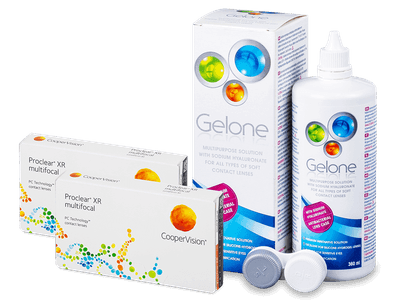 Proclear Multifocal XR (2x3 Linsen) +  Gelone 360ml