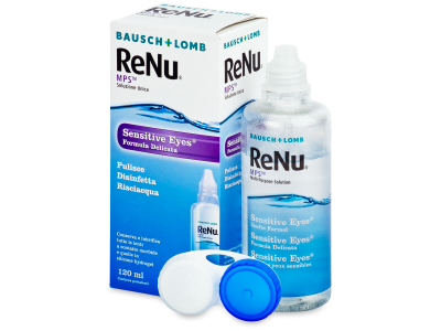 ReNu MPS Sensitive Eyes 120 ml - Reinigungslösung 
