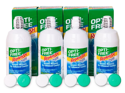 OPTI-FREE RepleniSH 4 x 300 ml - Älteres Design