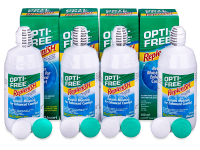 OPTI-FREE RepleniSH 4 x 300 ml - Pflegelösung – 4er Pack