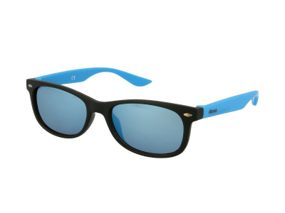 Sonnenbrillen Kinder Sonnenbrille Alensa Sport Black Blue Mirror 