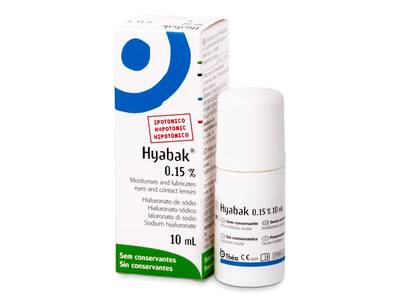 Augentropfen Hyabak 10 ml - Älteres Design
