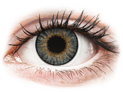 Air Optix Colors - Grey - mit Stärke (2 Linsen) - Coloured contact lenses