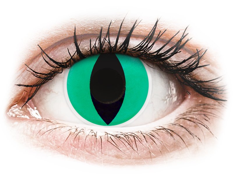 ColourVUE Crazy Lens - Anaconda - ohne Stärke (2 Linsen) - Coloured contact lenses