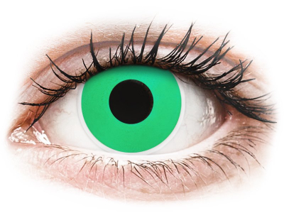 ColourVUE Crazy Lens - Emerald (Green) - ohne Stärke (2 Linsen) - Coloured contact lenses