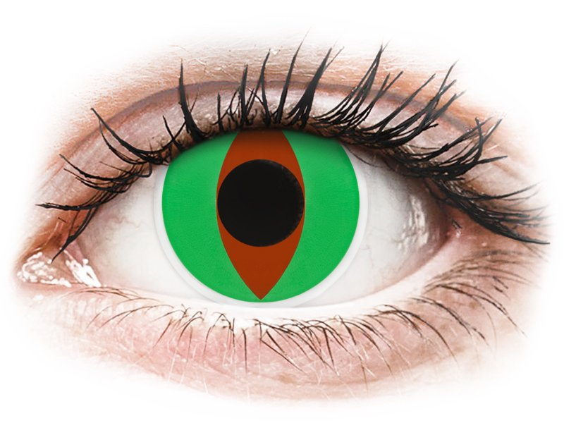 ColourVUE Crazy Lens - Raptor - ohne Stärke (2 Linsen) - Coloured contact lenses