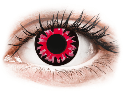 ColourVUE Crazy Lens - Volturi - ohne Stärke (2 Linsen) - Coloured contact lenses