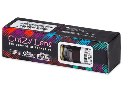 ColourVUE Crazy Lens - White Zombie - ohne Stärke (2 Linsen) - Coloured contact lenses