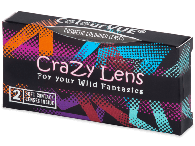 ColourVUE Crazy Lens - WhiteOut - ohne Stärke (2 Linsen) - Dieses Produkt gibt es außerdem in folgenden Abpackungen
