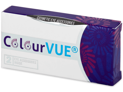 ColourVUE Crazy Lens - Solar Blue - mit Stärke (2 Linsen) - Dieses Produkt gibt es außerdem in folgenden Abpackungen