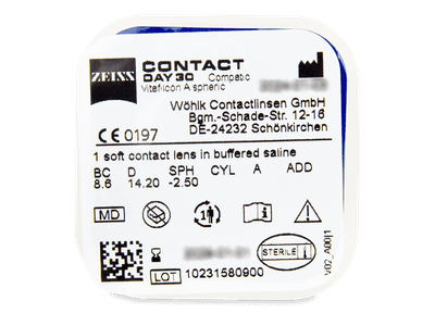 Carl Zeiss Contact Day 30 Compatic (6 Linsen) - Blister Vorschau
