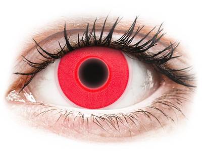 ColourVUE Crazy Glow Red - ohne Stärke