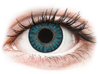 TopVue Color Tageslinsen - Blue - ohne Stärke (10 Linsen) - Coloured contact lenses