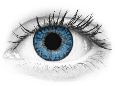 TopVue Color Tageslinsen - Sapphire Blue - ohne Stärke (10 Linsen)