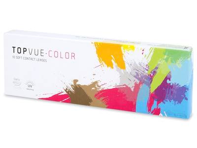 TopVue Color Tageslinsen - Soft Grey - ohne Stärke (10 Linsen) - Coloured contact lenses