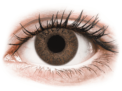 TopVue Color - Brown - mit Stärke (2 Linsen) - Coloured contact lenses