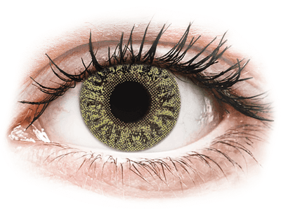 TopVue Color - Green - mit Stärke (2 Linsen) - Coloured contact lenses