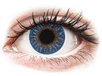TopVue Color - True Sapphire - mit Stärke (2 Linsen)