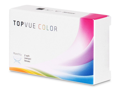 TopVue Color - Turquoise - mit Stärke (2 Linsen) - Älteres Design