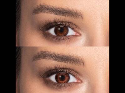 TopVue Color - Brown - ohne Stärke (2 Linsen)