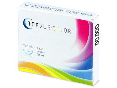 TopVue Color - True Sapphire - ohne Stärke (2 Linsen) - Älteres Design