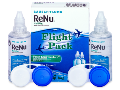 ReNu MultiPlus Flight Pack 2x60 ml  - Reinigungslösung 