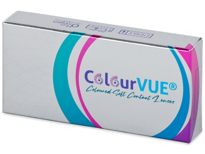 ColourVUE Glamour Aqua - ohne Stärke (2 Linsen) - Coloured contact lenses