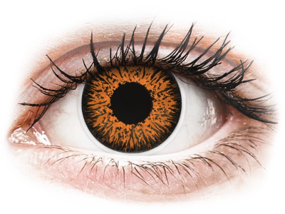 ColourVUE Glamour Honey - mit Stärke (2 Linsen) - Coloured contact lenses