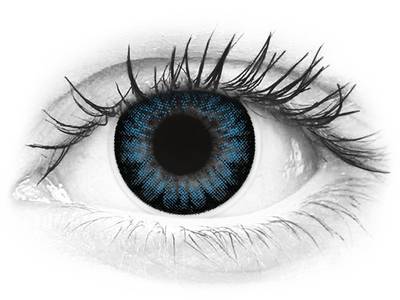 ColourVUE BigEyes Cool Blue - ohne Stärke (2 Linsen)