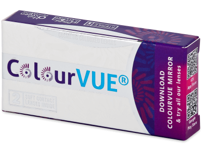 ColourVUE BigEyes Ultra Violet - ohne Stärke (2 Linsen) - Dieses Produkt gibt es außerdem in folgenden Abpackungen
