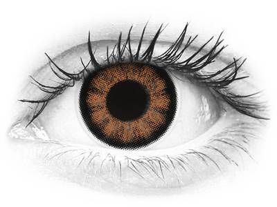 ColourVUE BigEyes Sexy Brown - ohne Stärke (2 Linsen)