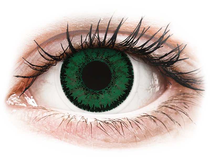 SofLens Natural Colors Aquamarine - mit Stärke (2 Linsen) - Coloured contact lenses