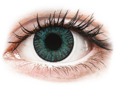 FreshLook ColorBlends Brilliant Blue - mit Stärke (2 Linsen) - Coloured contact lenses