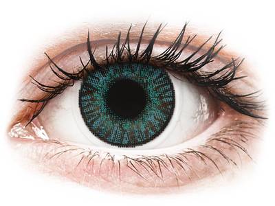 FreshLook ColorBlends Brilliant Blue - mit Stärke (2 Linsen) - Coloured contact lenses