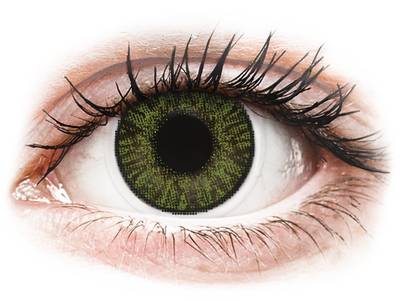 FreshLook ColorBlends Green - mit Stärke (2 Linsen) - Coloured contact lenses